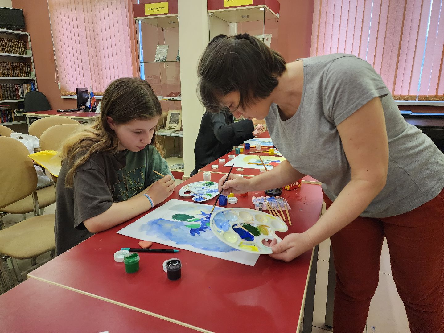 пушкино, художник, дети, мастер-класс,