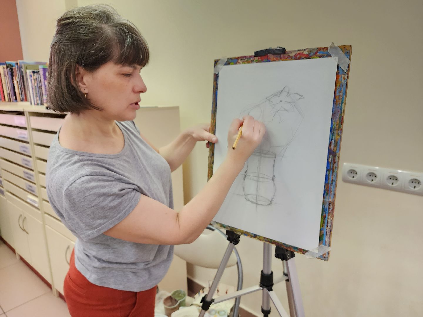 пушкино, художник, дети, мастер-класс,