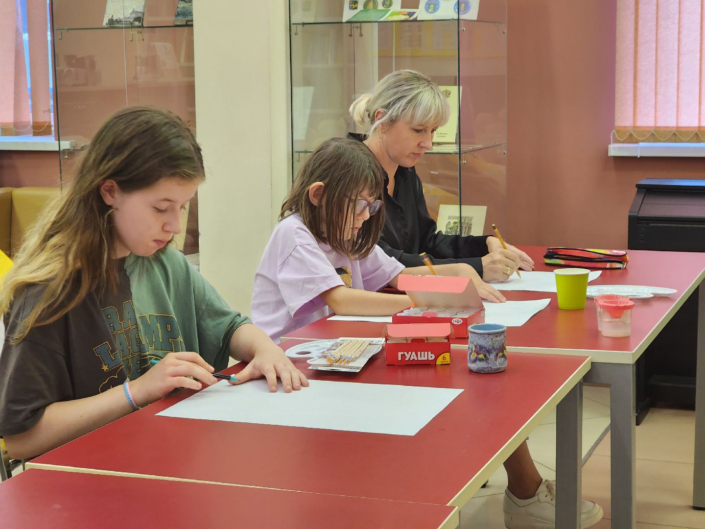 пушкино, художник, дети, мастер-класс,