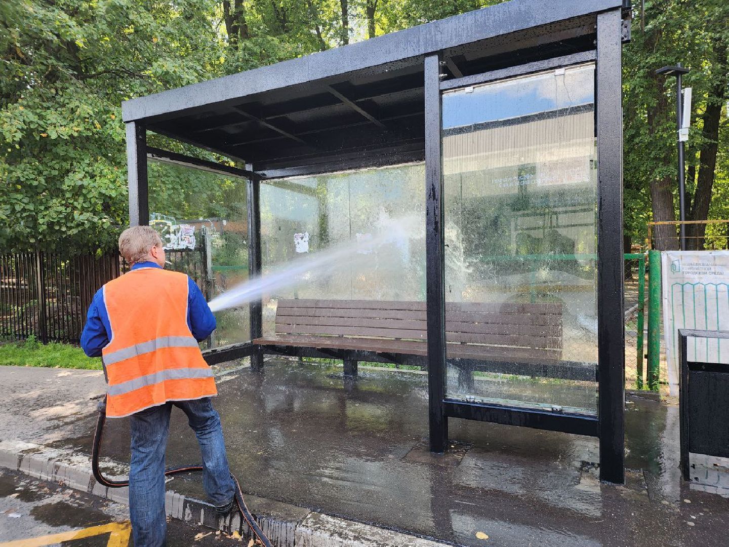 остановка, дороги, Лосино-Петровский