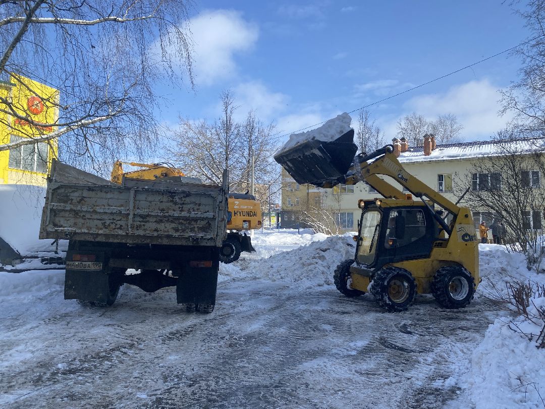 Шаховская, уборка снега, Мпкх,