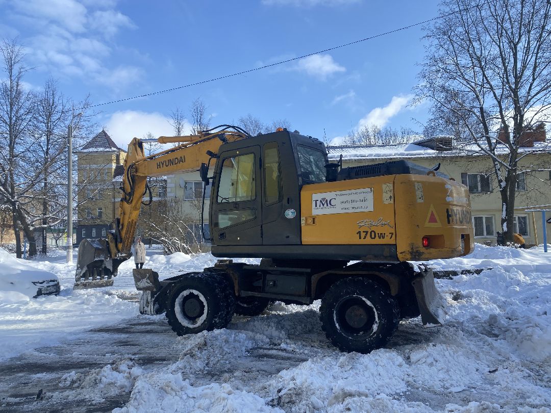 Шаховская, уборка снега, Мпкх,