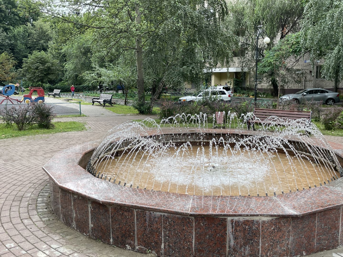 Фонтан, ремонт, восстановление, жители