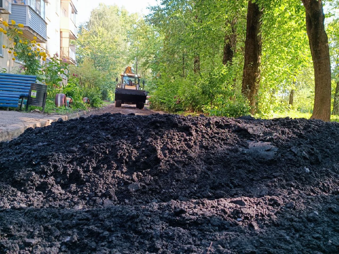 Можайск, Можайский городской округ, Подмосковье, ямочный ремонт, ямы, дороги, дворы, ремонт, жители, безопасные дороги