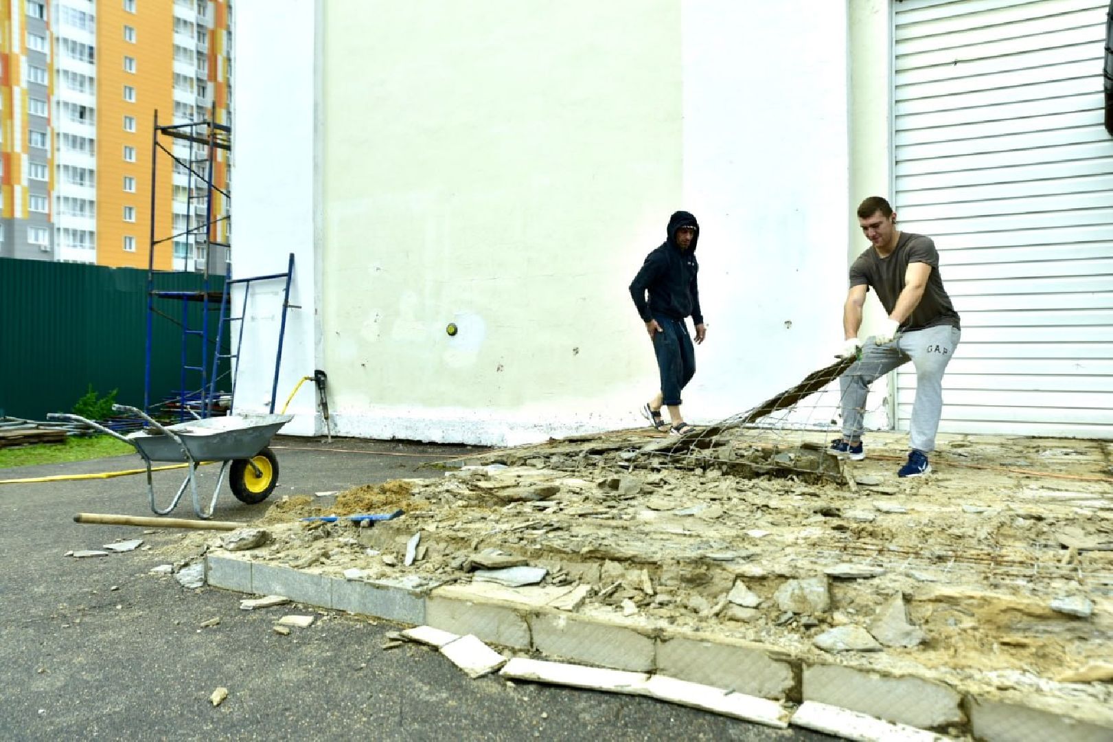 Солнечногорск, фасад, ремонт, дом культуры, капремонт,