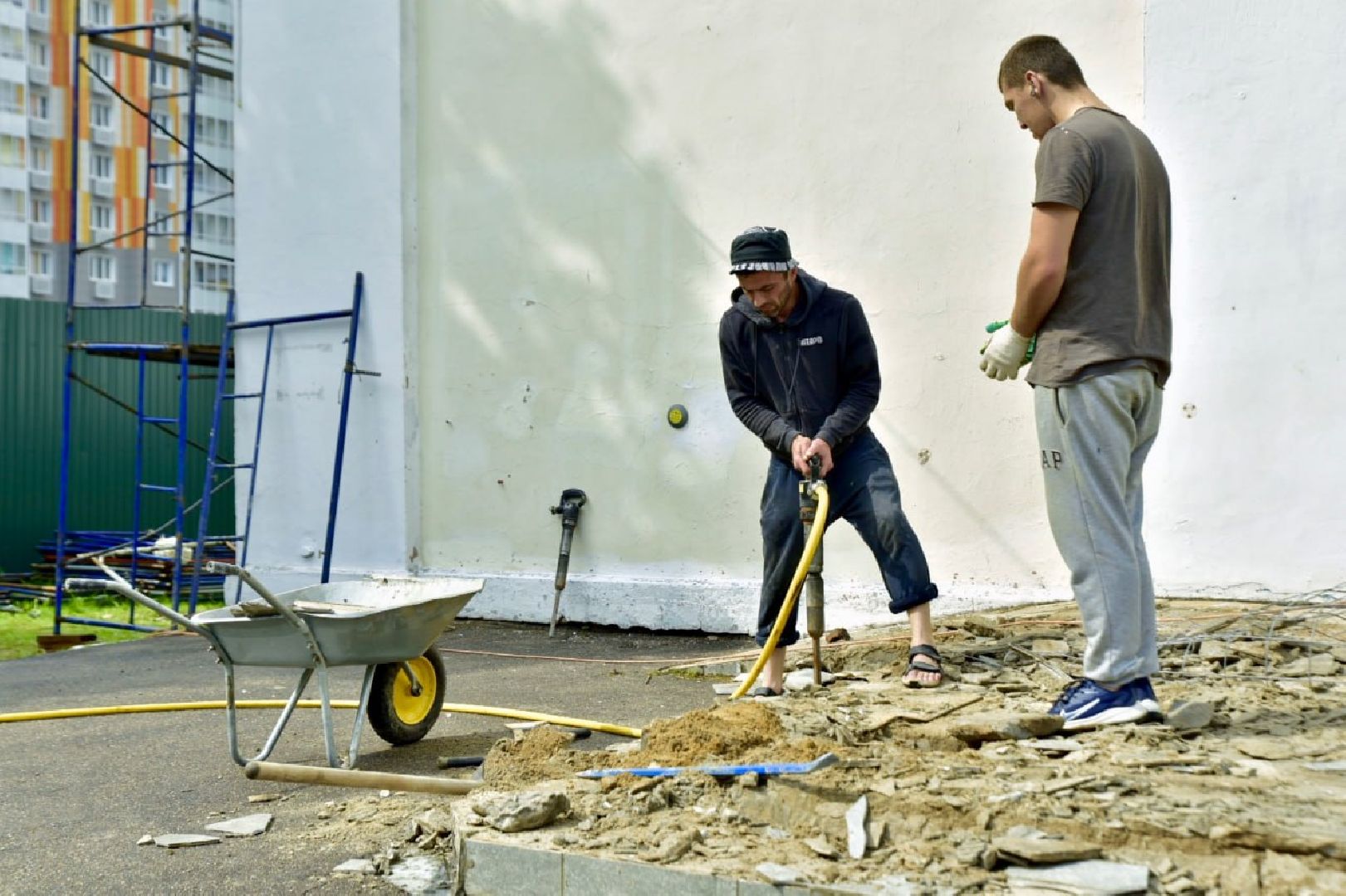 Солнечногорск, фасад, ремонт, дом культуры, капремонт,