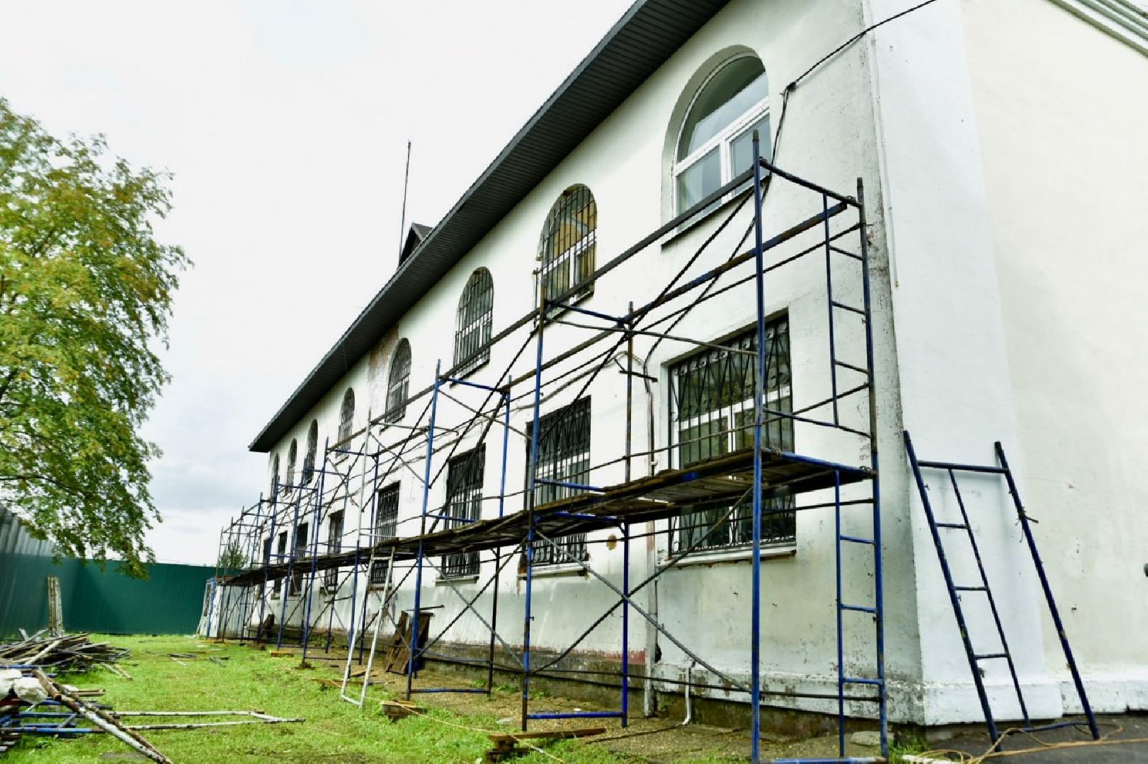 Солнечногорск, фасад, ремонт, дом культуры, капремонт,