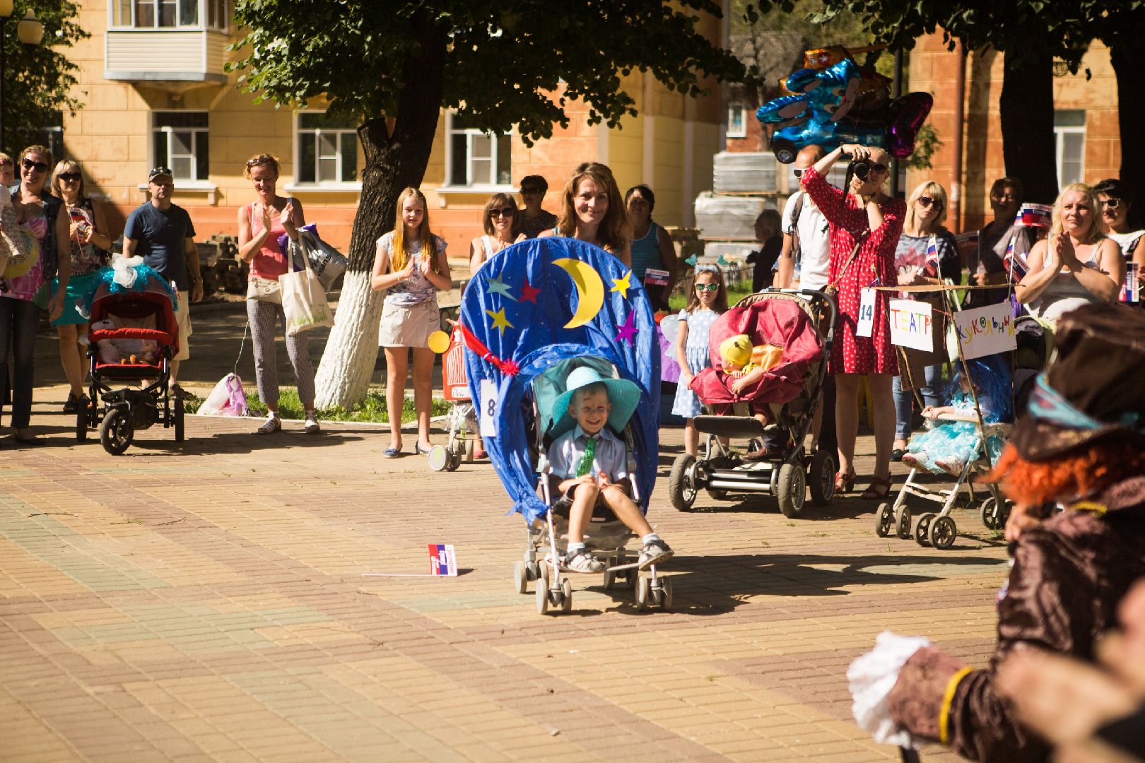 Ступино, день города, парад колясок