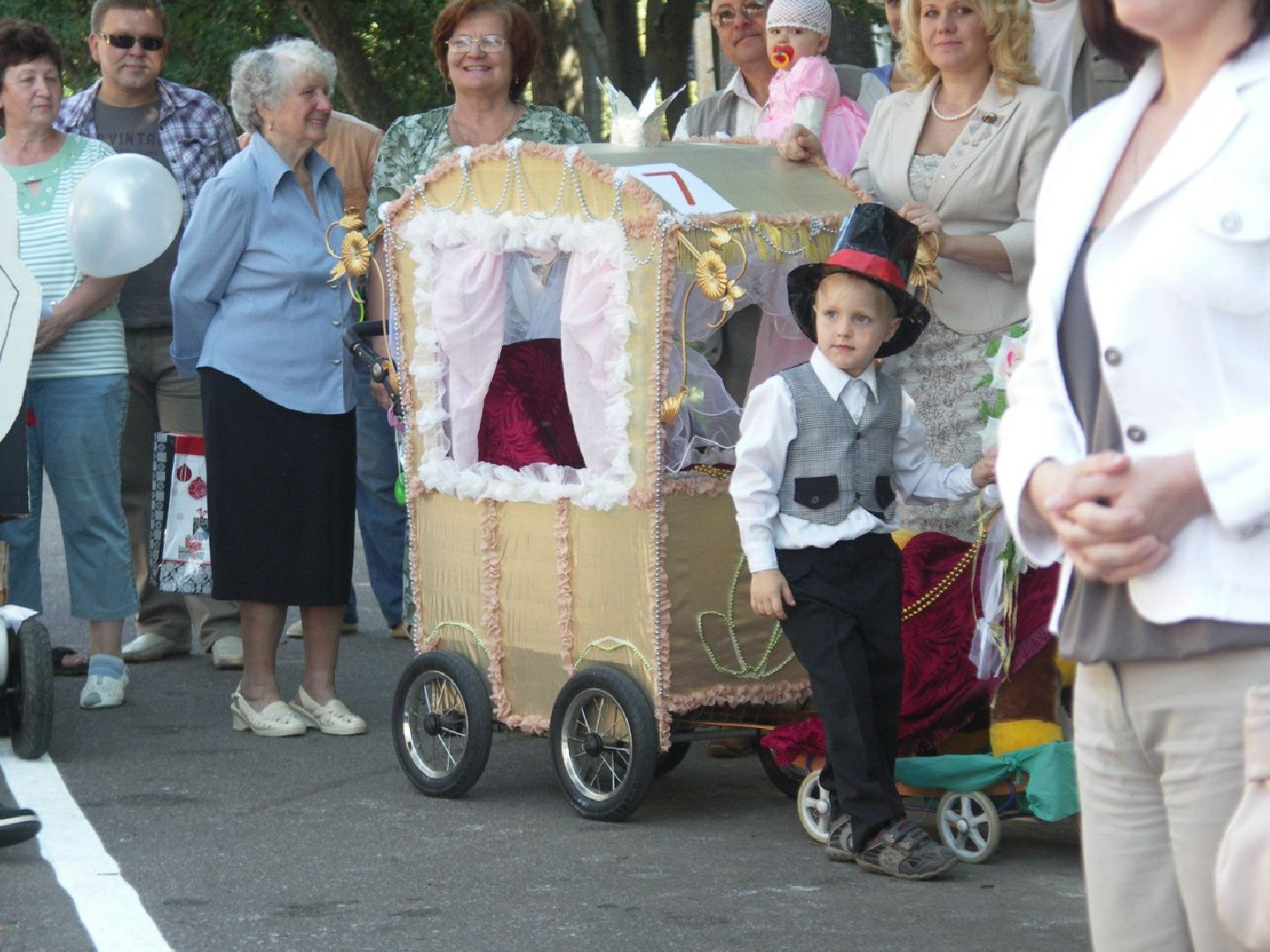 Ступино, день города, парад колясок