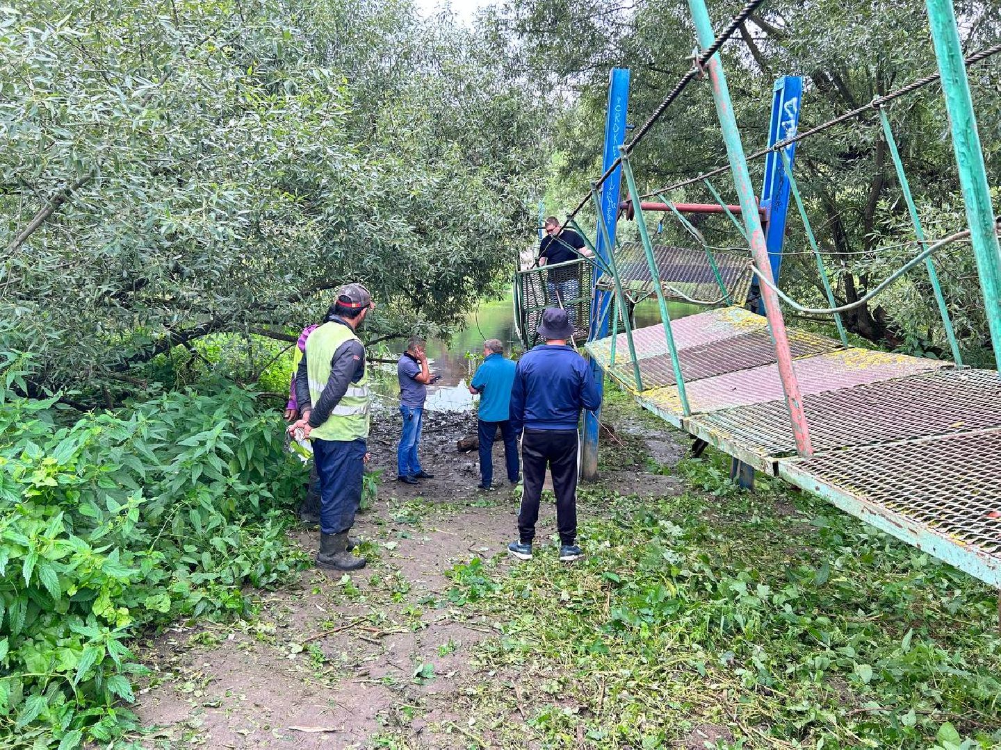 Подольск, подвесной мост, ремонт, власть, обращение жителей