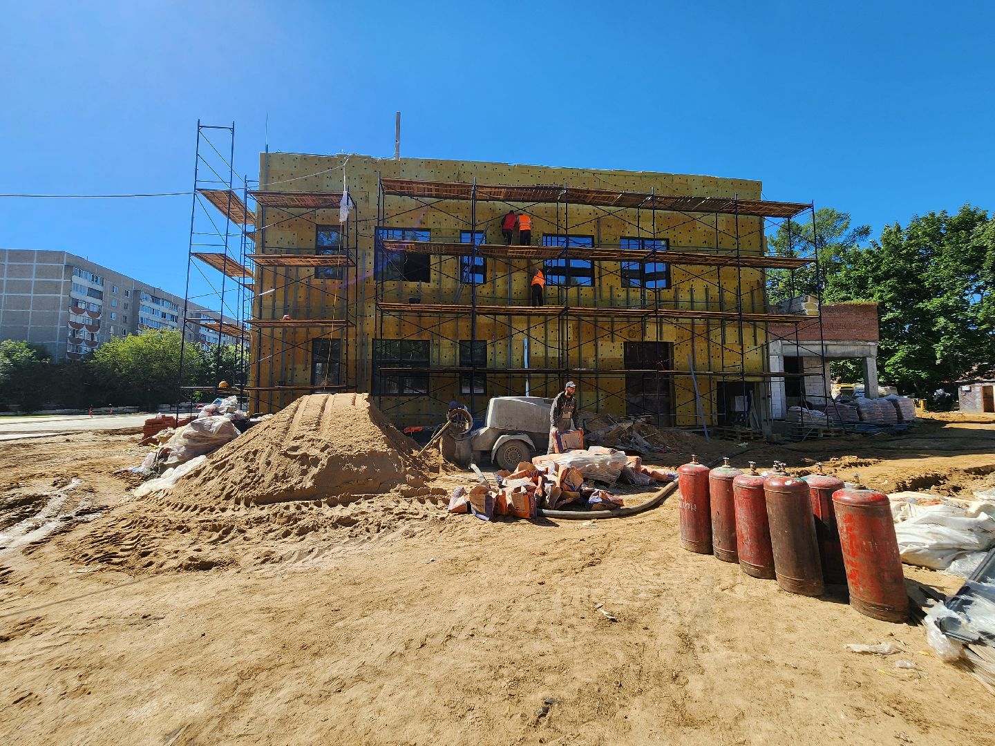 Подольск, дети, строительство