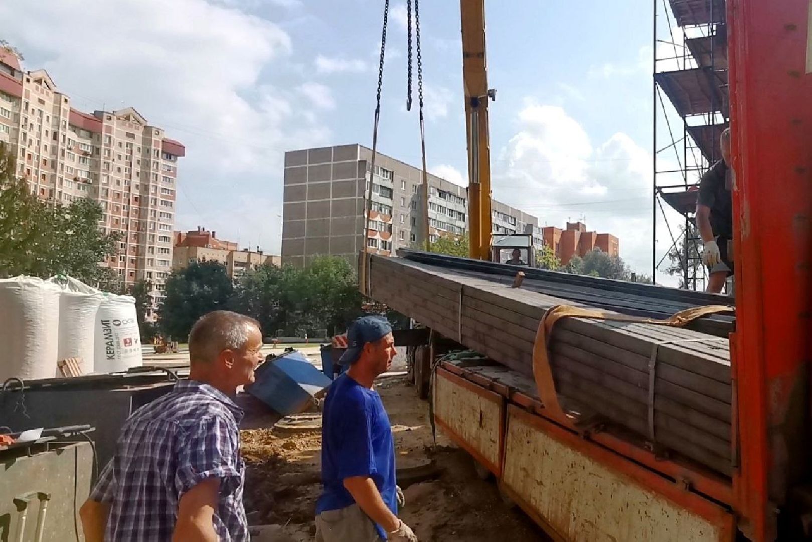 Подольск, дети, строительство