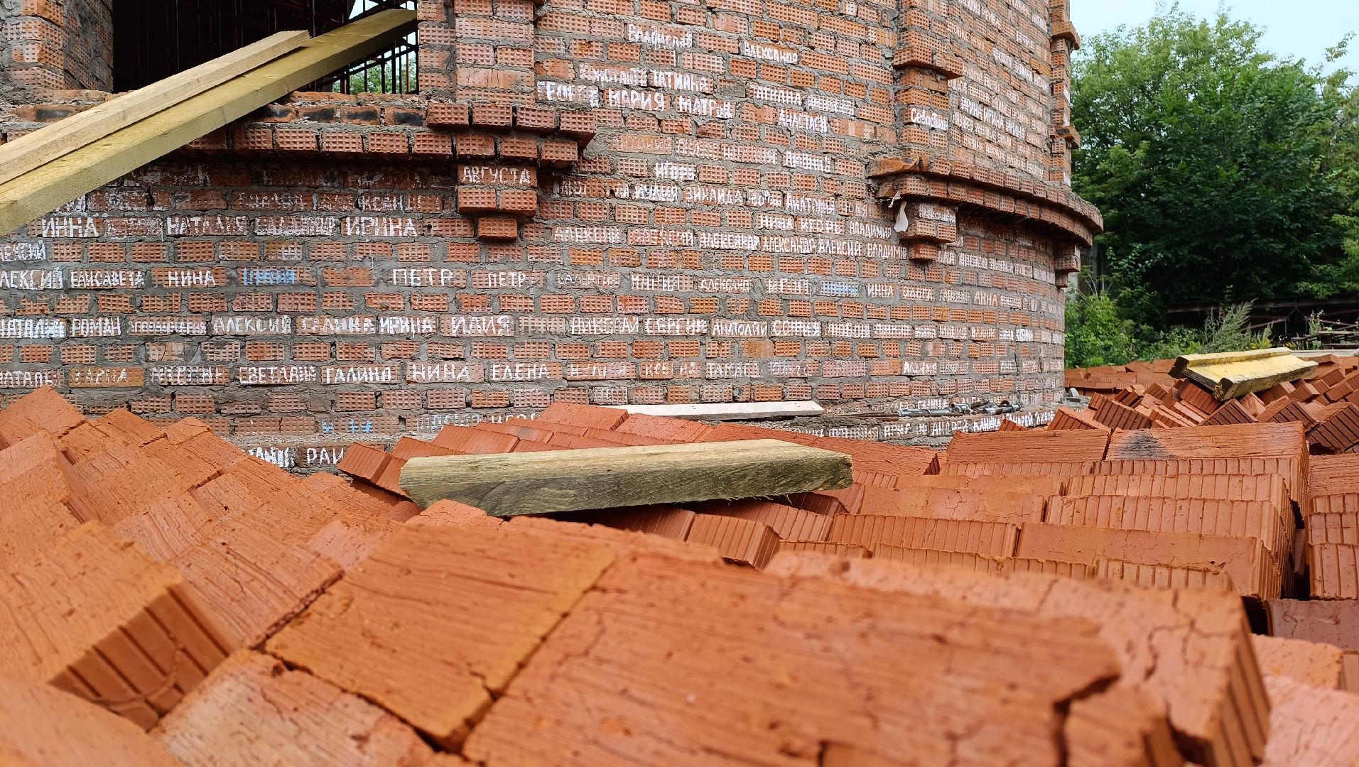 Лобня, строительство, храм