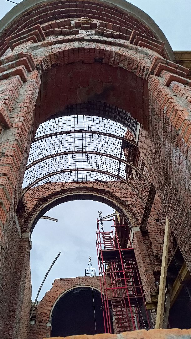 Лобня, строительство, храм