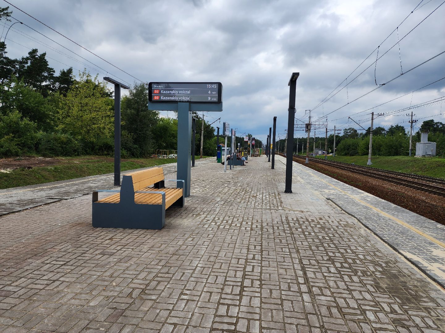 Раменское, транспорт, подготовка к запуску МЦД-3, на платформе Кратово обновили освещение