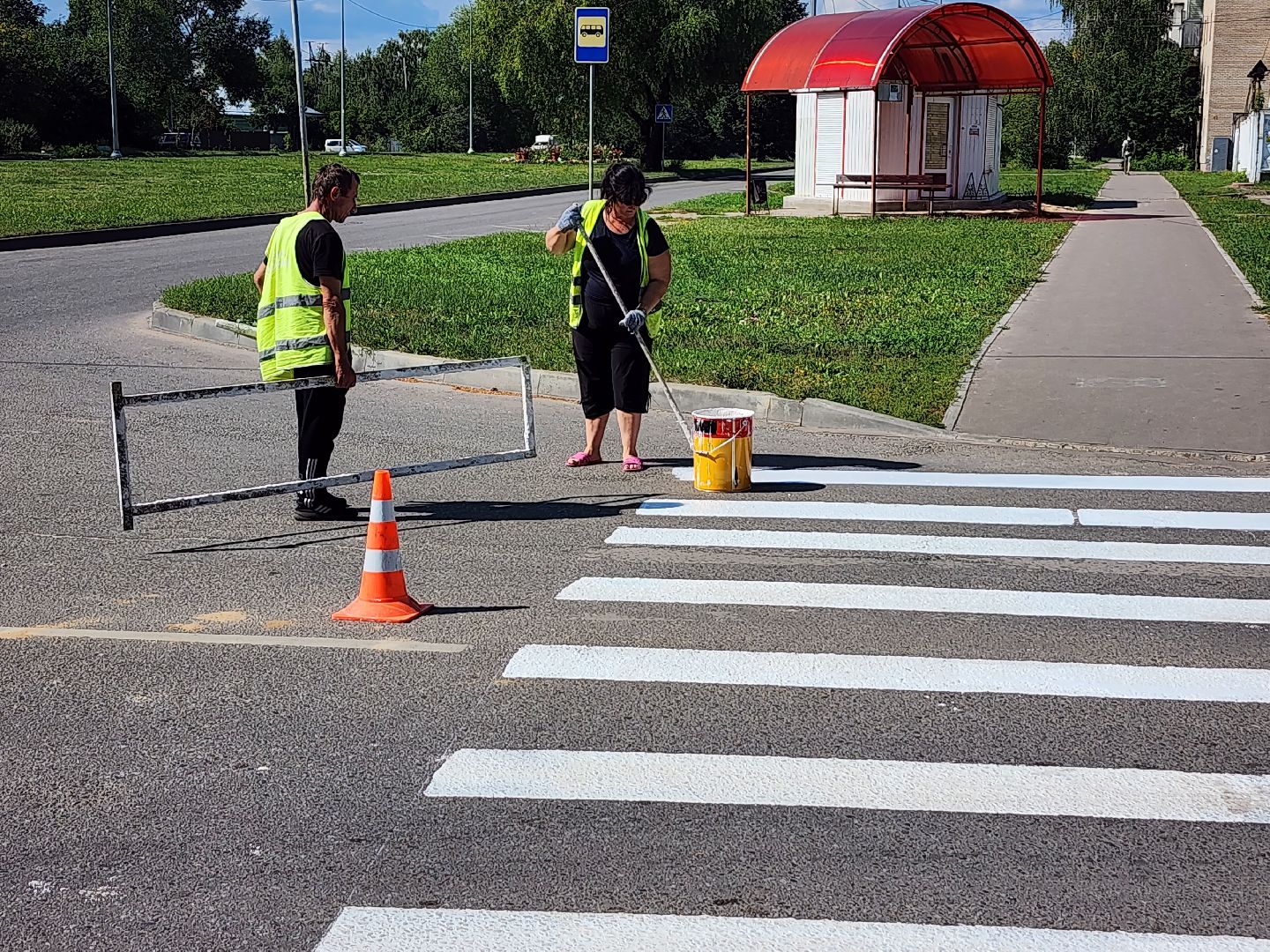 зебра, дороги, пешеходные переходы, дорожная разметка, серпухов, добродел,