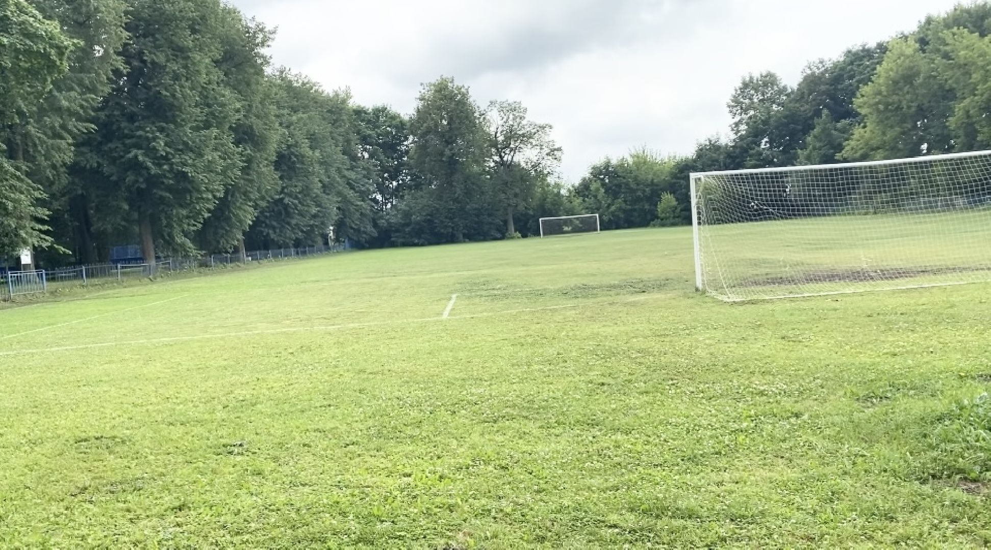 Домодедово, благоустройство, футбольное поле, обновленный газон