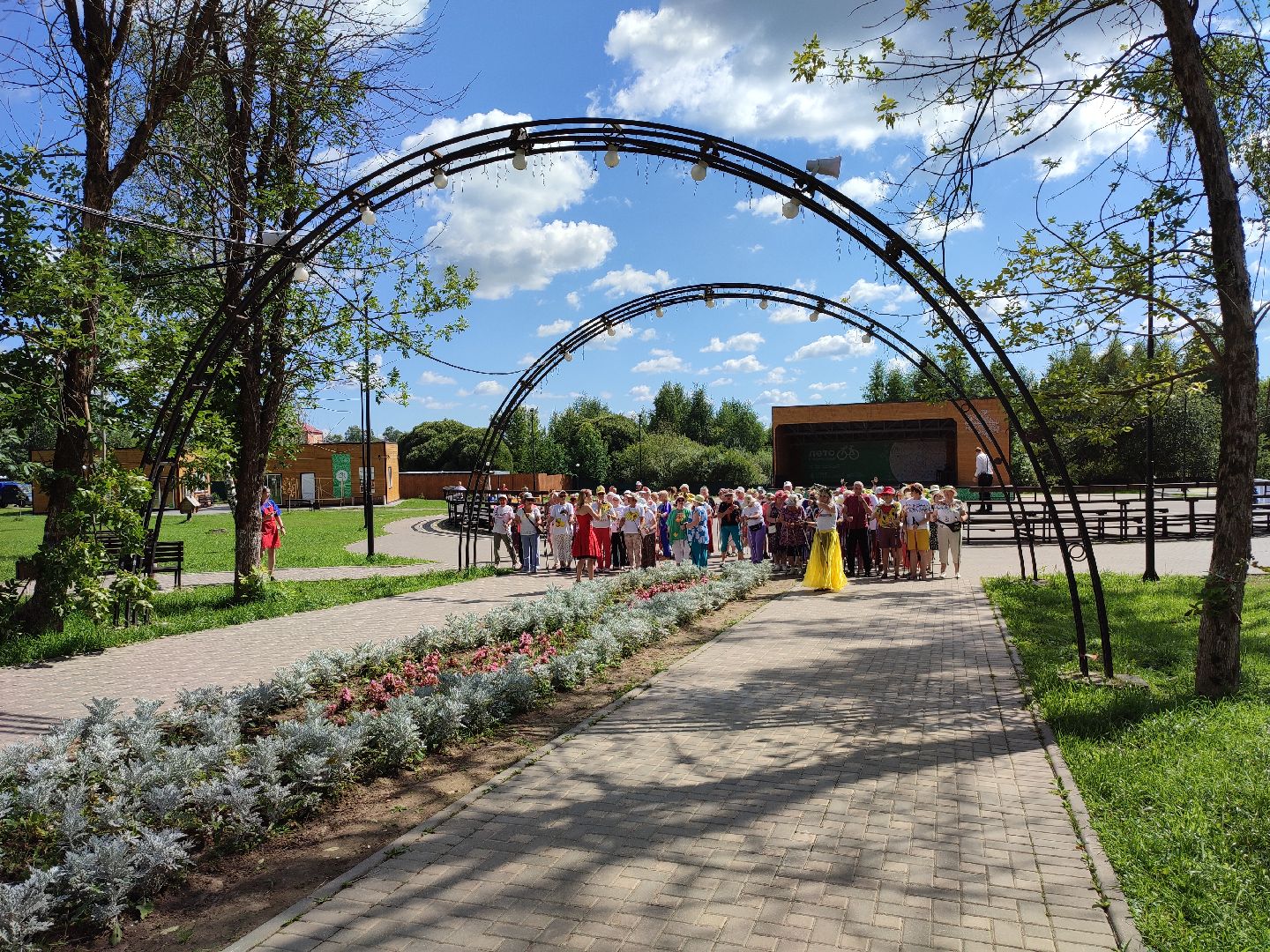 #активноедолголетие, #скандинавскаяходьба, #костюмированныйскандипроход, #талдом, #спорт