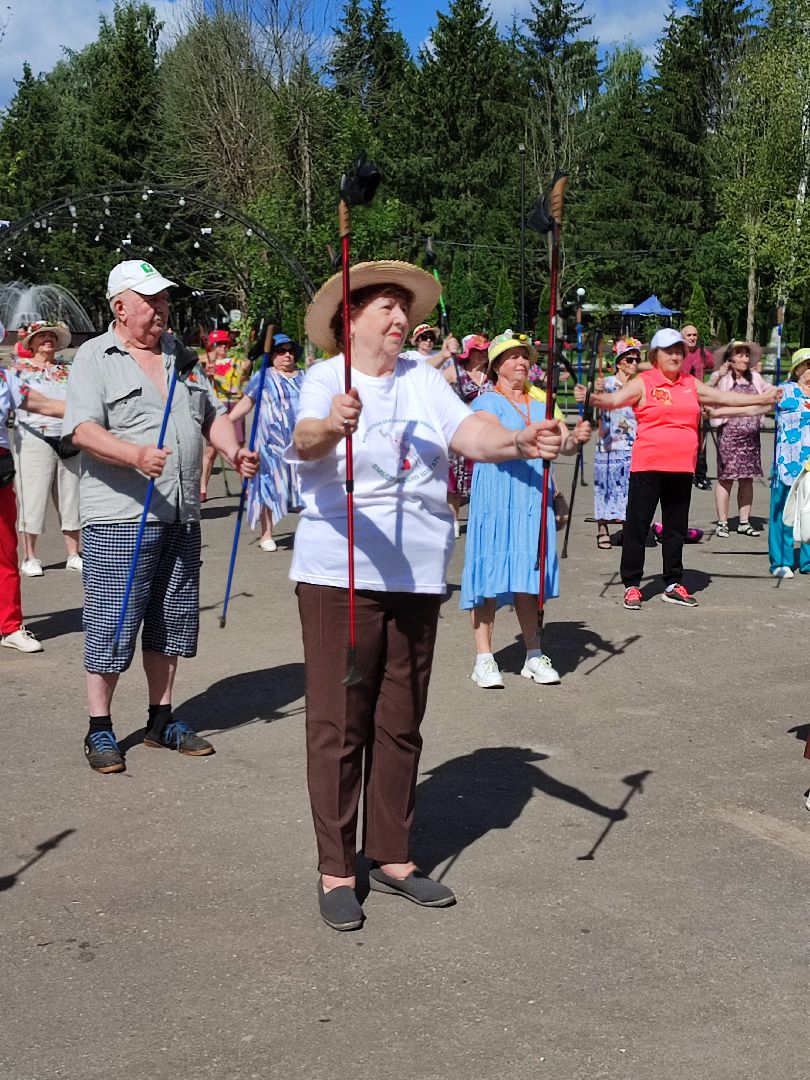 #активноедолголетие, #скандинавскаяходьба, #костюмированныйскандипроход, #талдом, #спорт