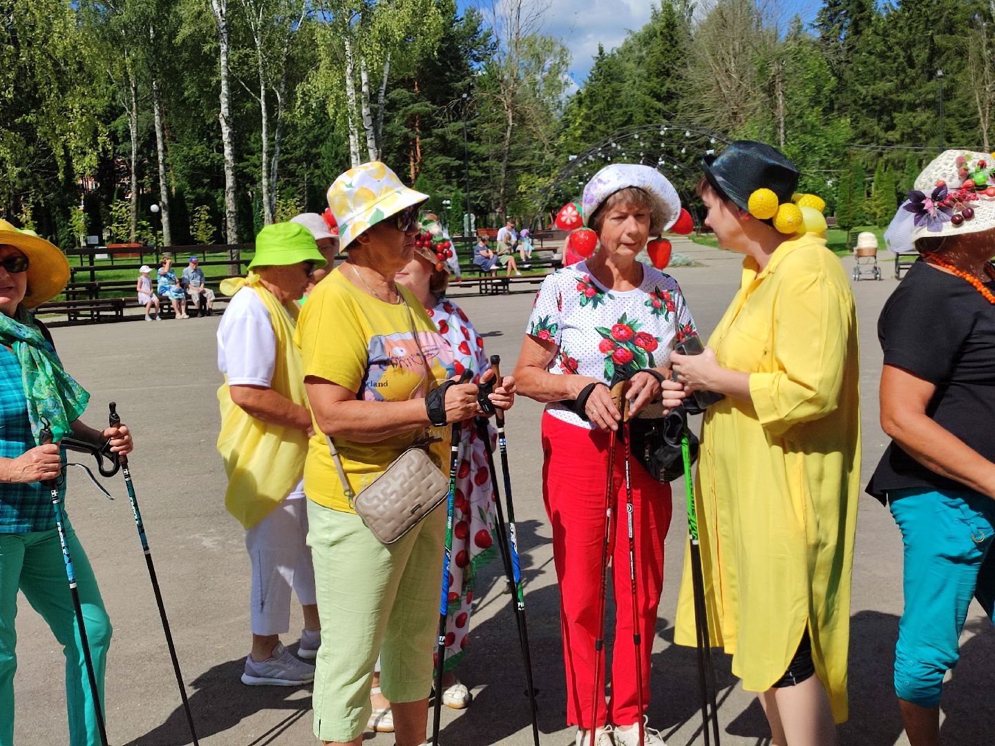 #активноедолголетие, #скандинавскаяходьба, #костюмированныйскандипроход, #талдом, #спорт