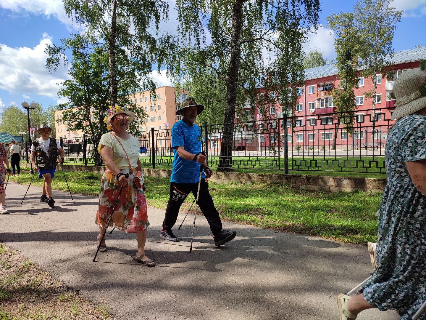 #активноедолголетие, #скандинавскаяходьба, #костюмированныйскандипроход, #талдом, #спорт