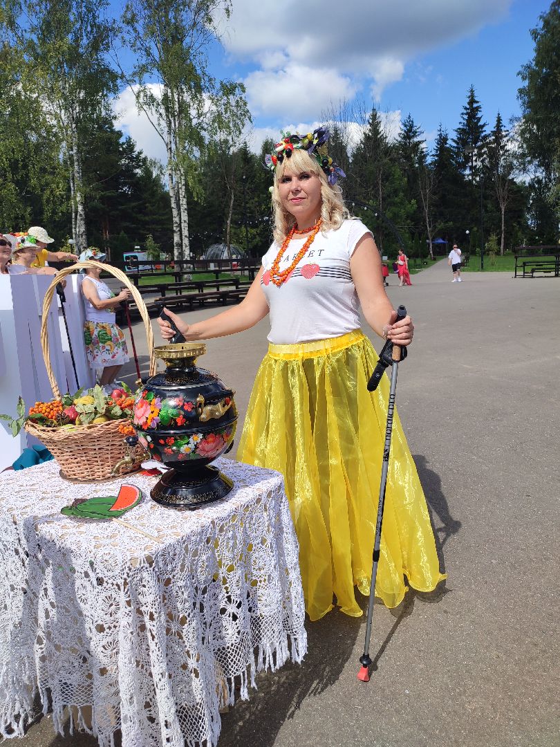 #активноедолголетие, #скандинавскаяходьба, #костюмированныйскандипроход, #талдом, #спорт