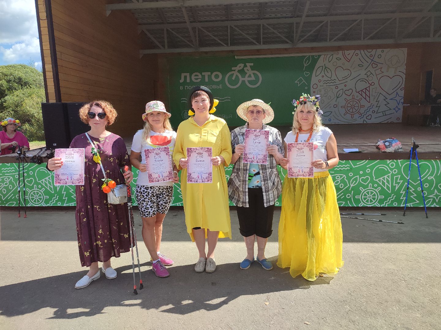 #активноедолголетие, #скандинавскаяходьба, #костюмированныйскандипроход, #талдом, #спорт