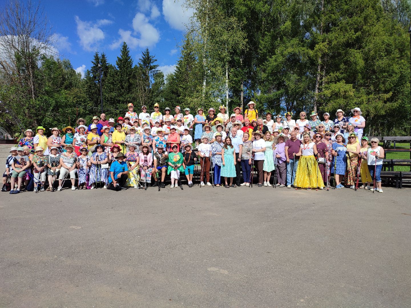 #активноедолголетие, #скандинавскаяходьба, #костюмированныйскандипроход, #талдом, #спорт