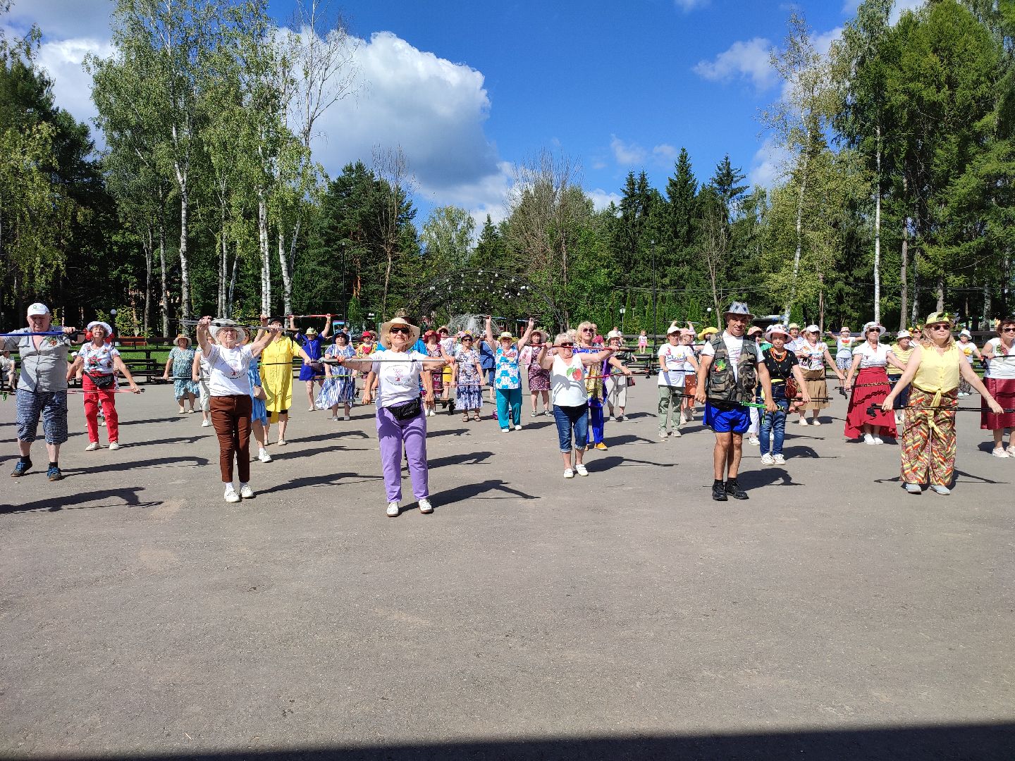 #активноедолголетие, #скандинавскаяходьба, #костюмированныйскандипроход, #талдом, #спорт