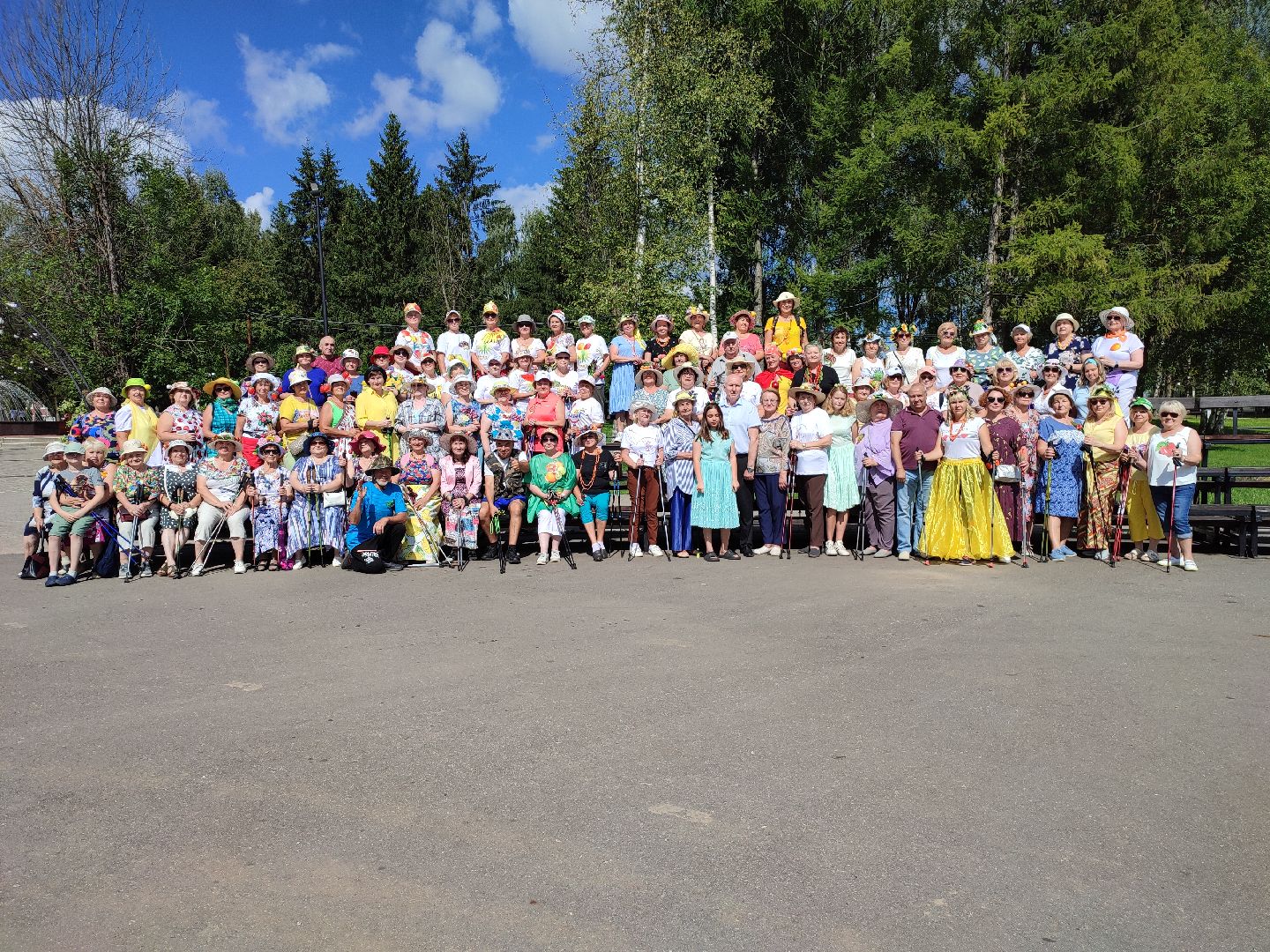 #активноедолголетие, #скандинавскаяходьба, #костюмированныйскандипроход, #талдом, #спорт