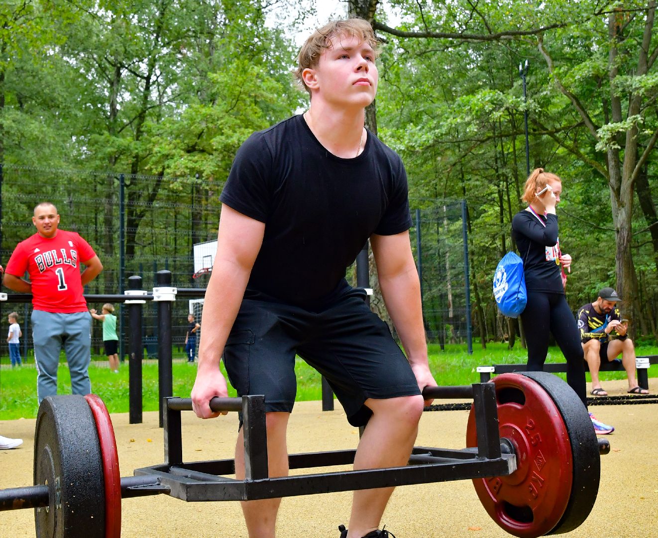 Ступино, день физкультурника, тяжелая атлетика