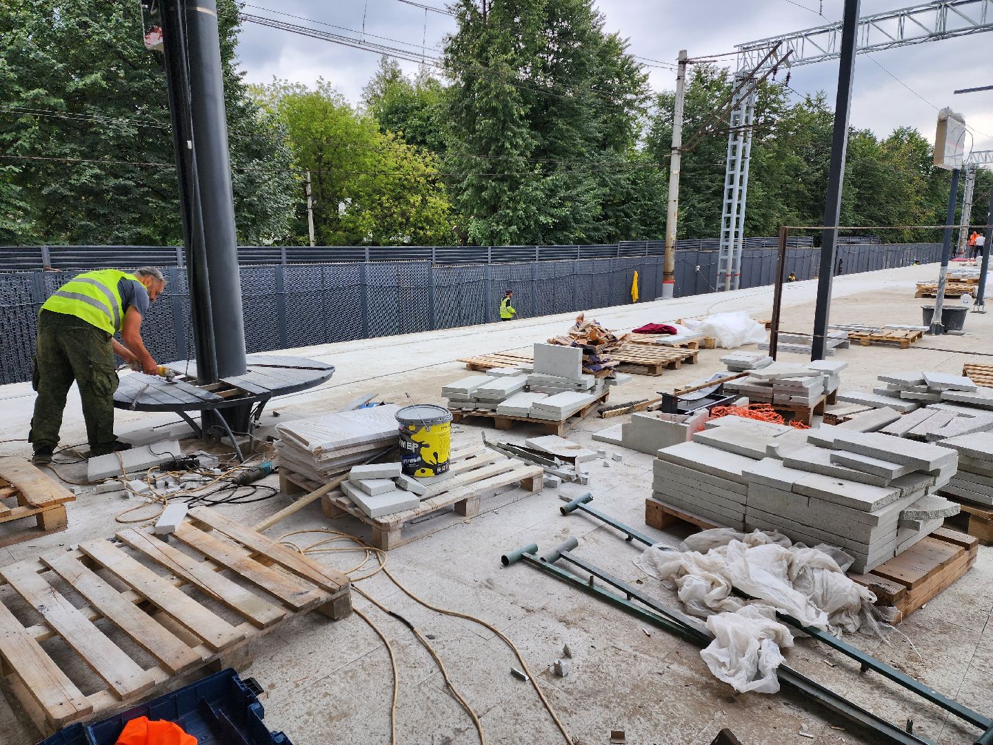 Раменское, транспорт, подготовка к запуску мцд-3, капитальный ремонт платформы Ильинская