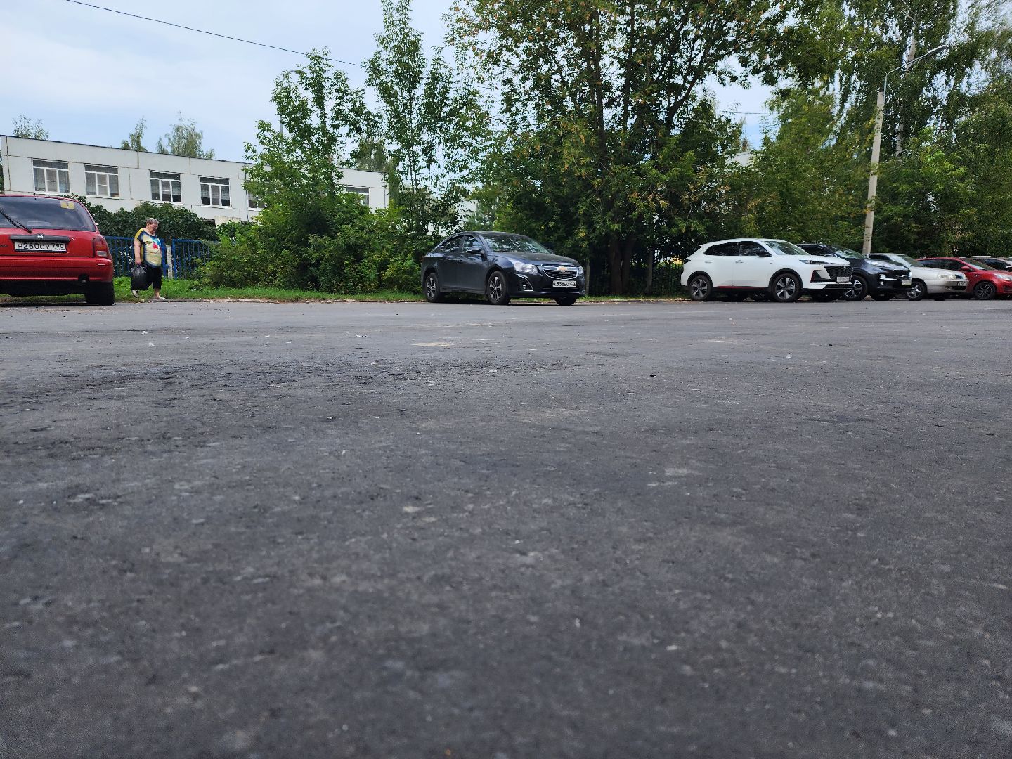 Павловский Посад, городской округ Павловский Посад, люди, благоустройство, двор асфальт, жители