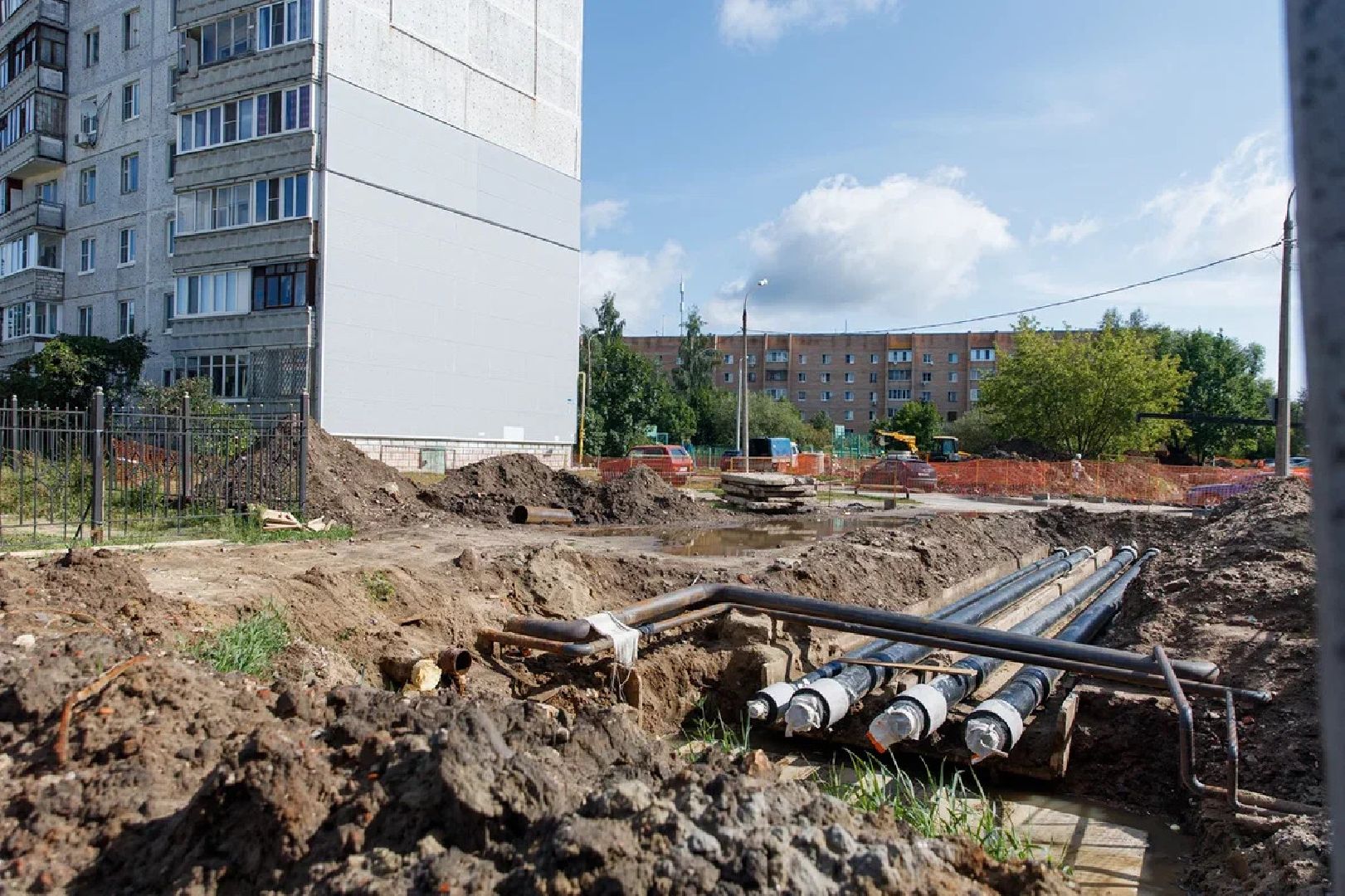 ЖКХ, ремонт, сети, замена труб, теплоснабжение, Орехово-Зуево