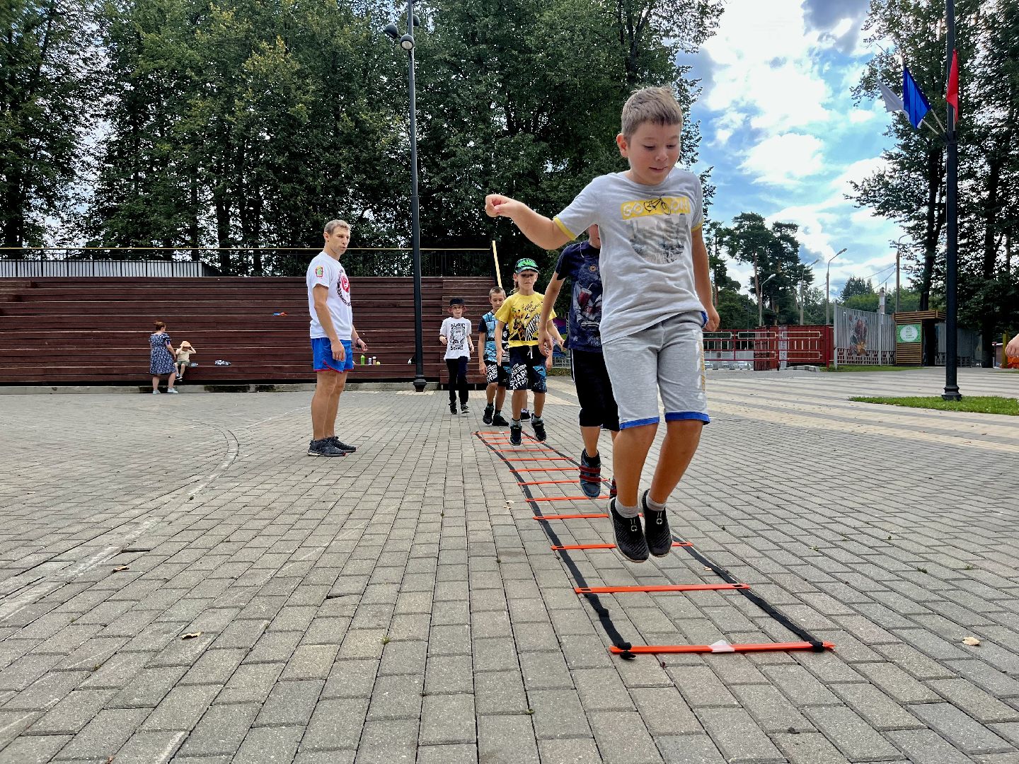 наро-фоминск, центральный парк, спорт Подмосковья, кудо, открытая тренировка, лето в Подмосковье