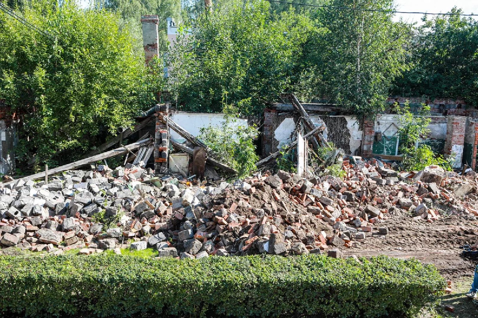 Здравоохранение, больница, МОПБ №8, снос здания, строительство, Орехово-Зуево