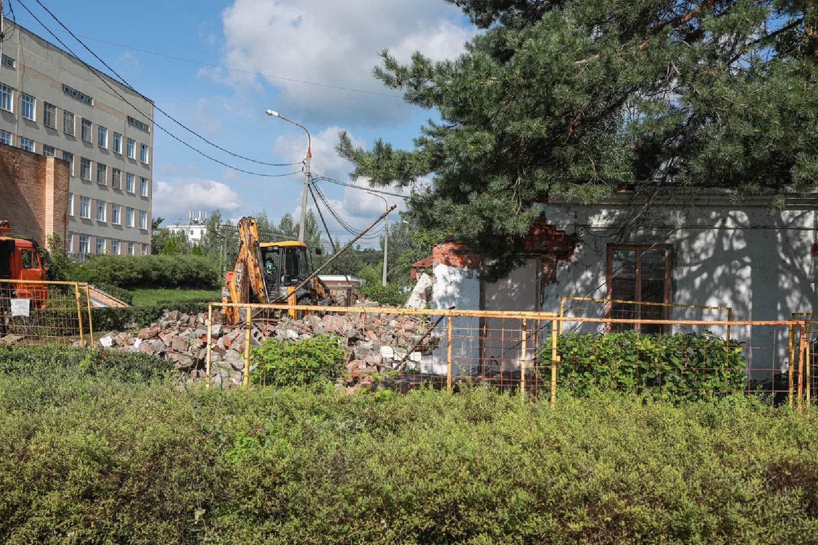 Здравоохранение, больница, МОПБ №8, снос здания, строительство, Орехово-Зуево