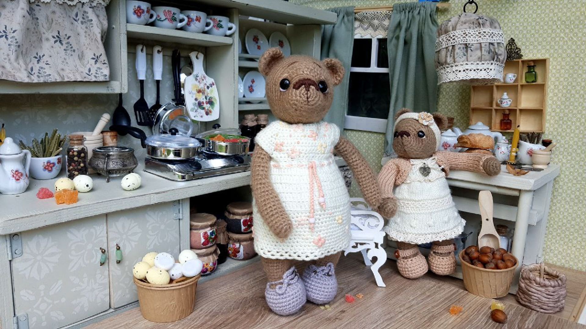 Реутов, искусство, мастерица, вязание, мишки, книга