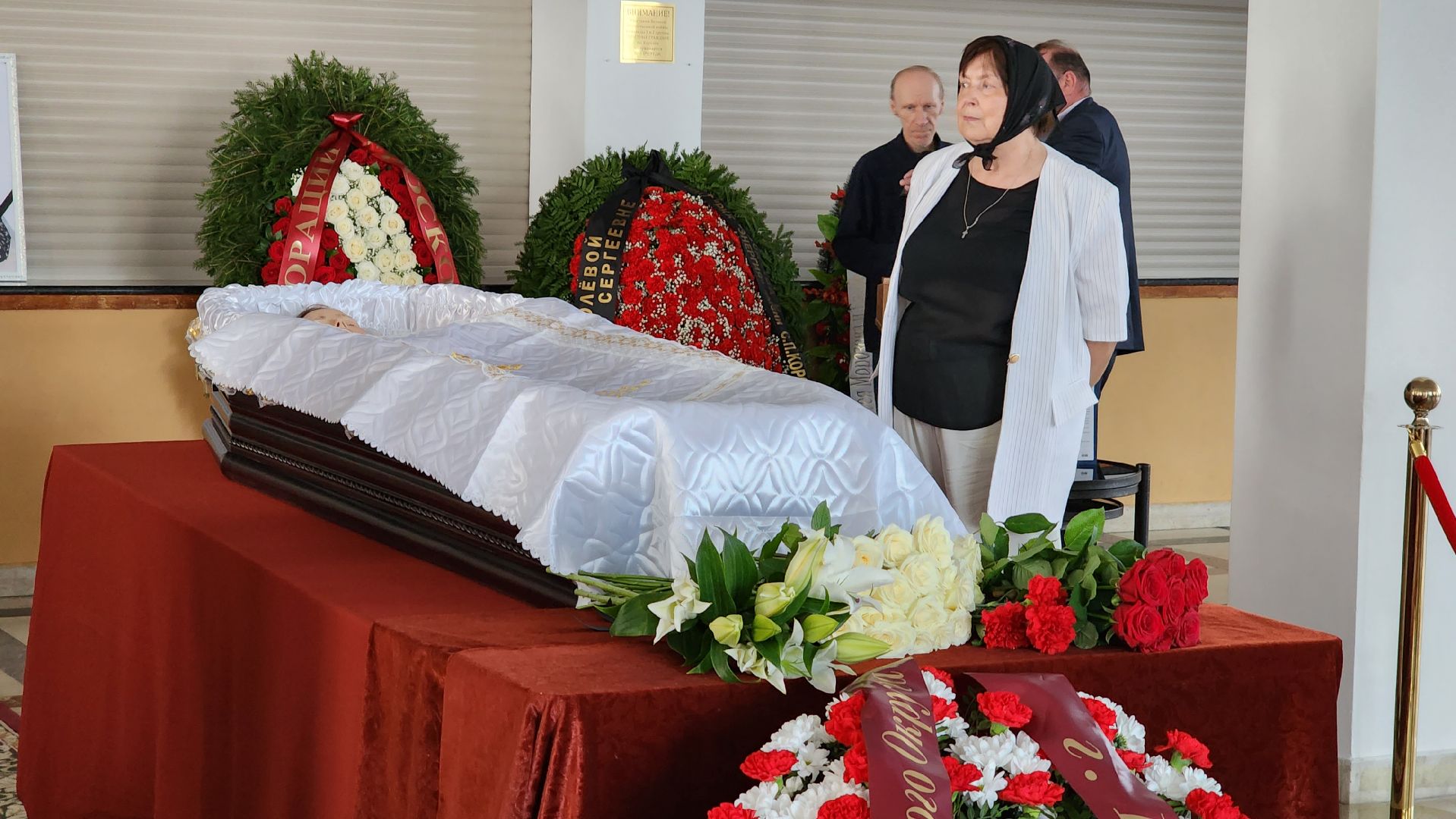 прощание, наталия королёва, похороны,