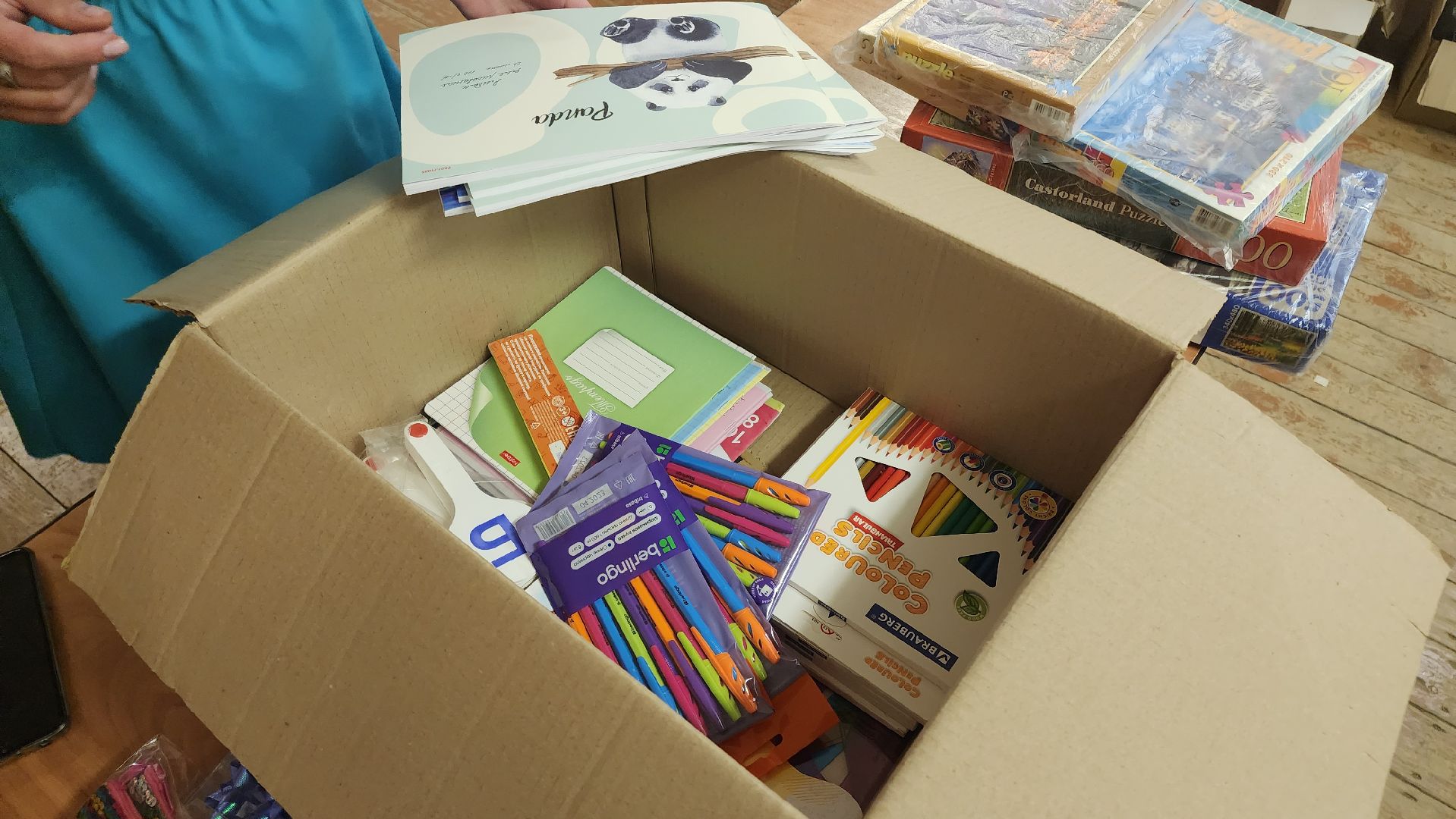 Кашира, благотворительная акция, сбор помощи, Донбасс