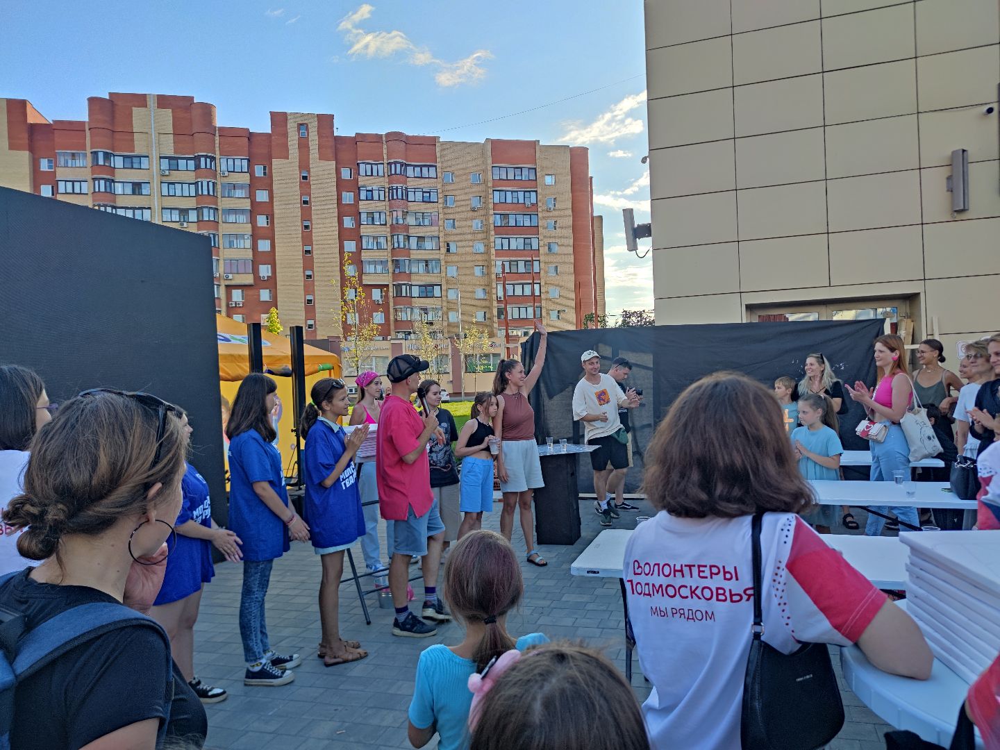 Коллективное творчество, рисование, картина, праздник, Дубна