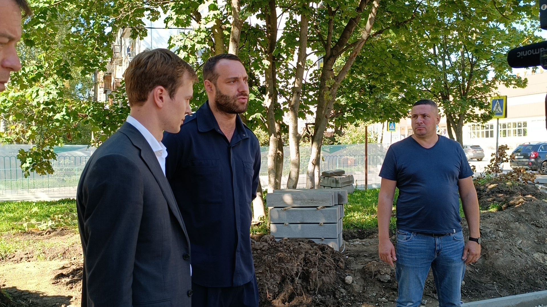 Лобня, благоустройство, сквер