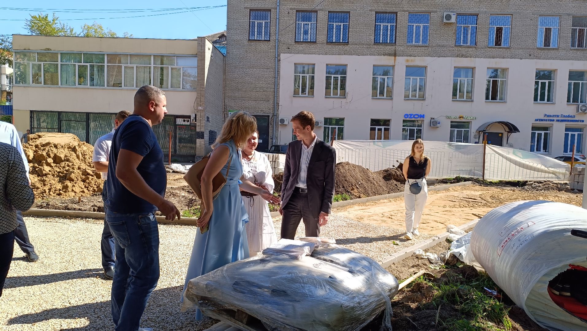 Лобня, благоустройство, сквер