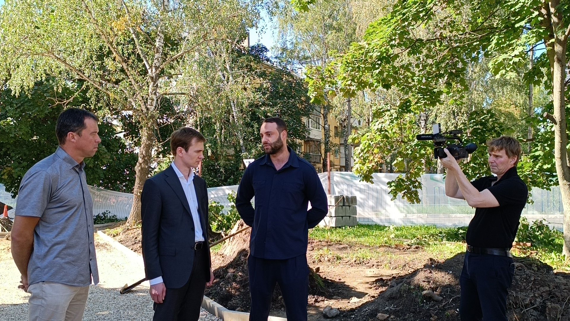 Лобня, благоустройство, сквер