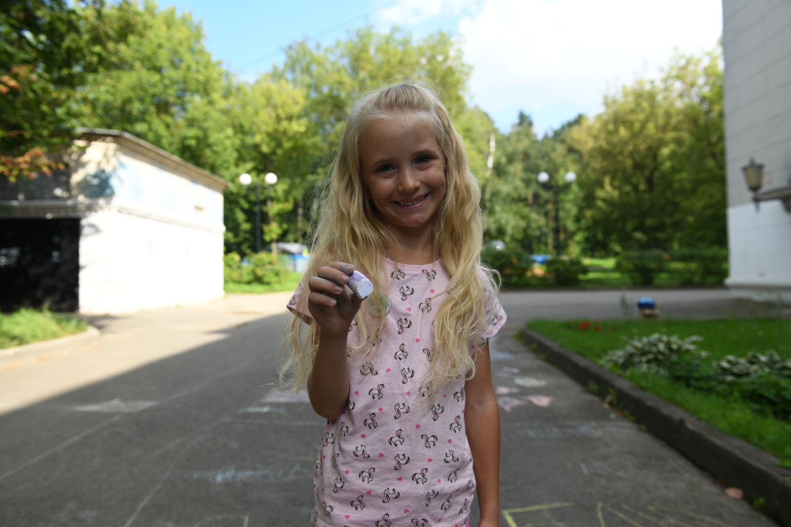 лыткарино, рисунки, асфальт