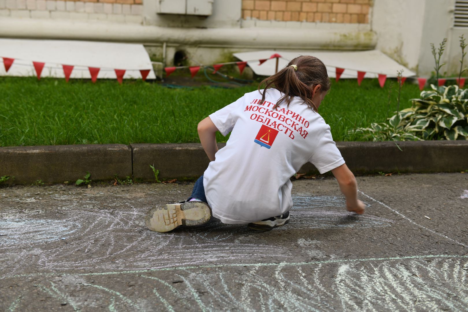 лыткарино, рисунки, асфальт
