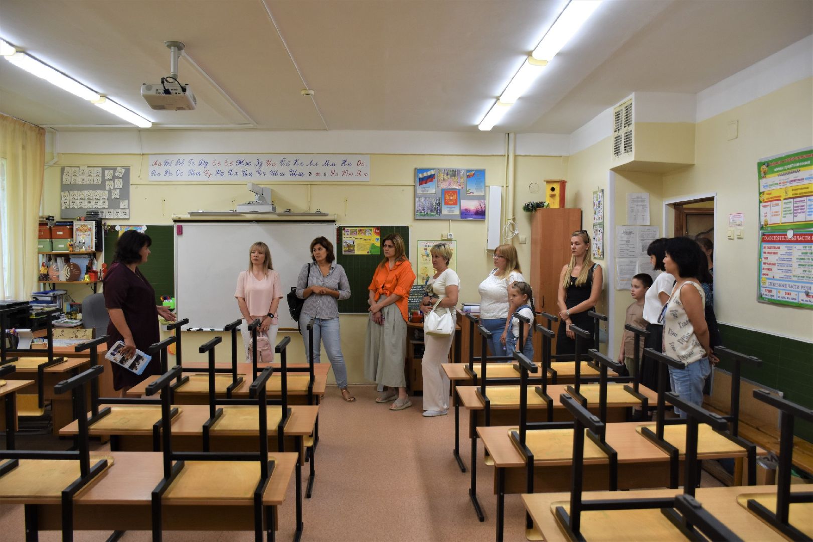 Алфёрова, проверка, готовность, новый, учебный, год, школы