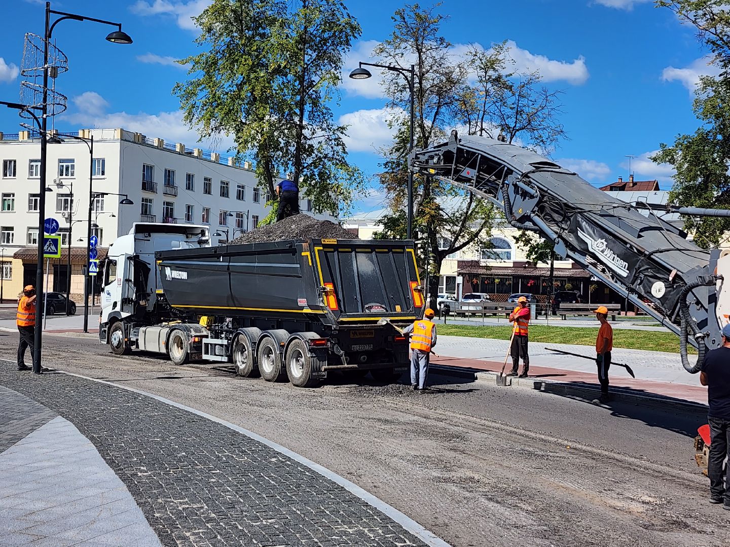 строительство дорог, дороги, дорожный ремонт, серпухов, асфальтобетон, площадь ленина,