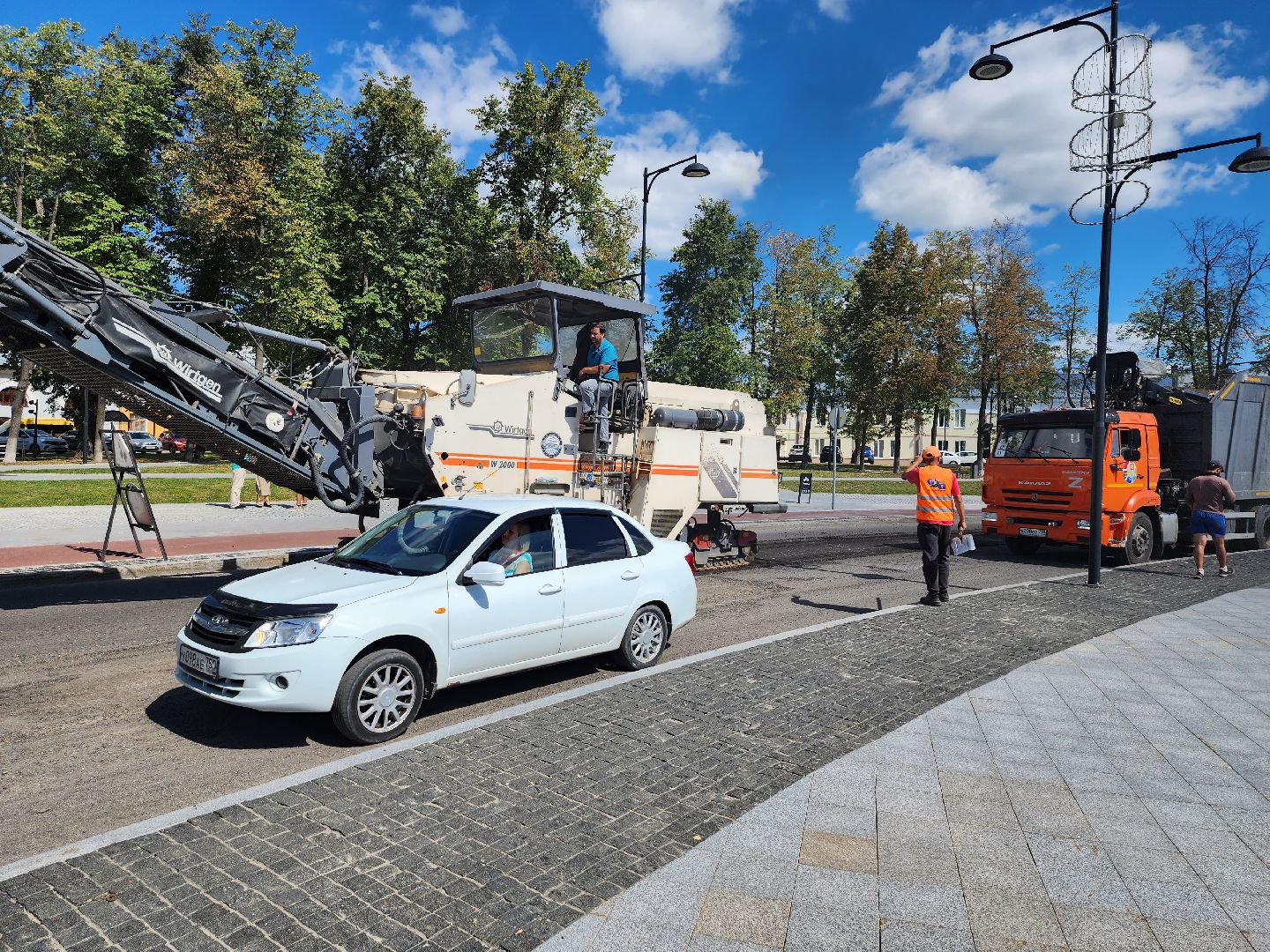 строительство дорог, дороги, дорожный ремонт, серпухов, асфальтобетон, площадь ленина,
