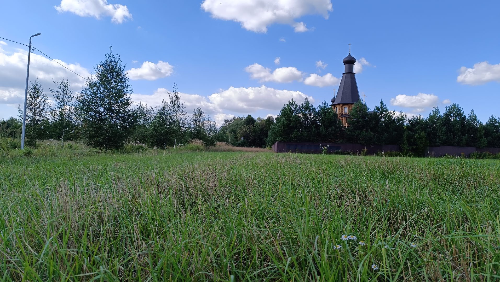 Лобня, освещение, храм